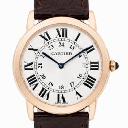 Cartier Ronde Solo W6701008 18Kt Everose Gold Watch